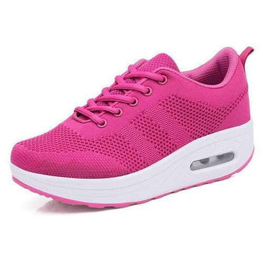 Mesh Rocker Sole Shake Casual Shoes