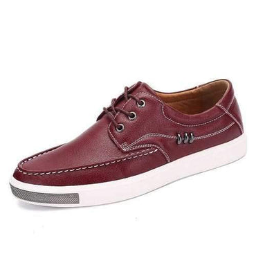 Men's Metal Decoration Flat Lace Up Trainers Casual Oxfords