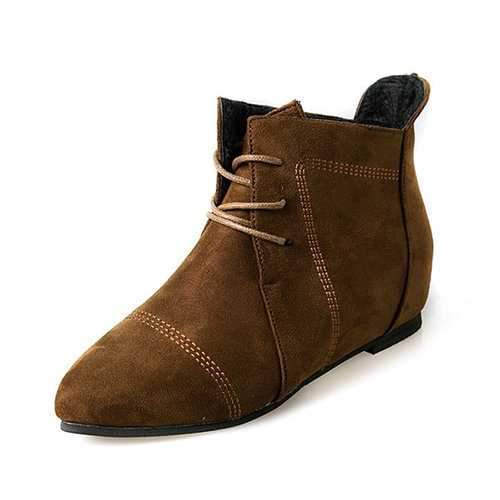 Large Size Suede Boots