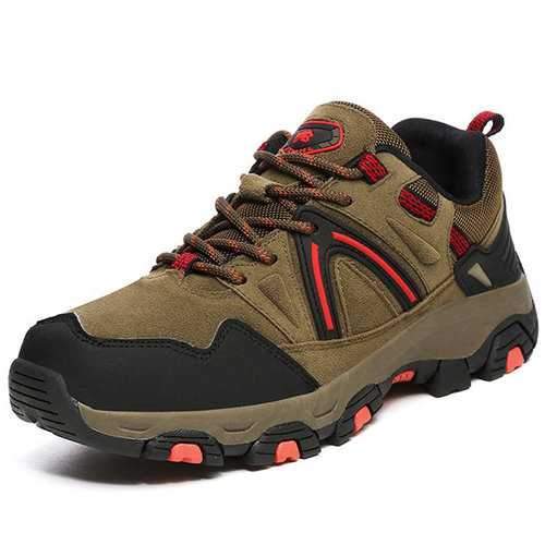 Men Suede Non-slip Wear-resistant Outdoor Casual Sneakers