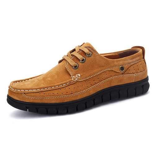 Men Suede Thick Soles Casual Shoes