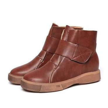 Hook Loop Ankle Warm Boots