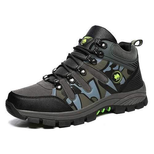 Men Wear-resistant Shock Absorption Hiking Shoes