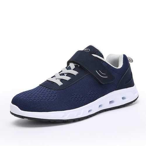 Men Advanced Cushioning Mesh Fabric Running Shoes