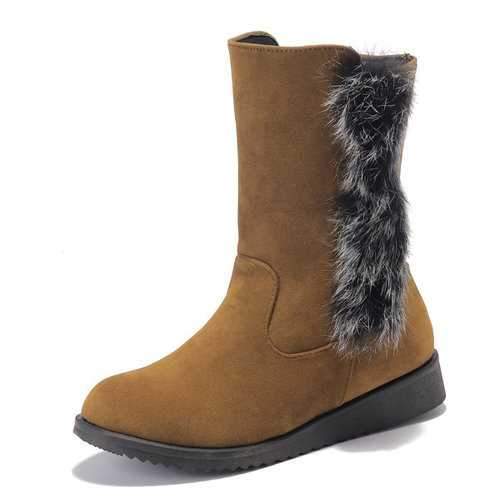 Furry Casual Boots