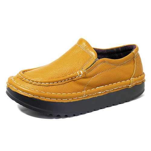 Genuine Leather Lazy Casual Shoes