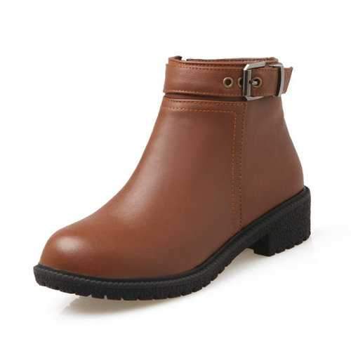 Plus Size Stylish Warm Soft Boots