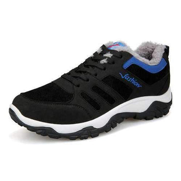 Men Warm Plush Lining Wear-resistant  Winter Sneakers