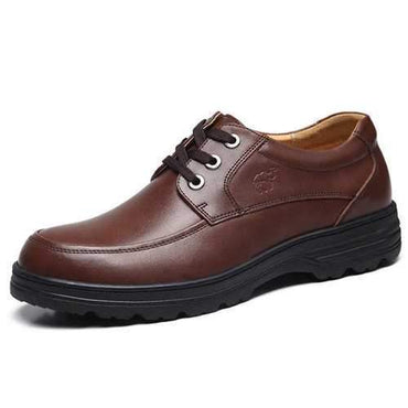 Men Cow Leather Wear-resistant Casual Shoes