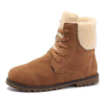 Large Size Fur Lined Boots