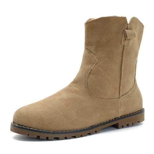 Large Size Suede Boots