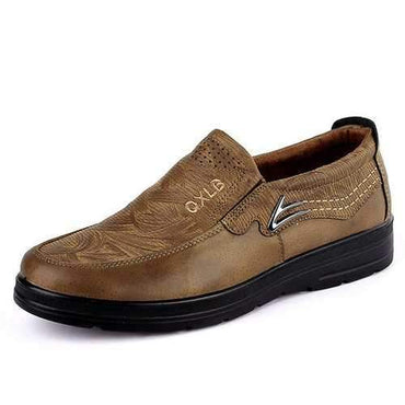 Large Size Men Microfiber Fabric Comfy Flat Casual Shoes