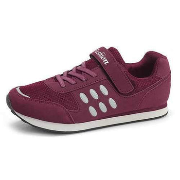 Reflective Dot Hook Loop Casual Shoes