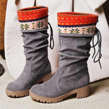 Strappy Folkways Casual Boots