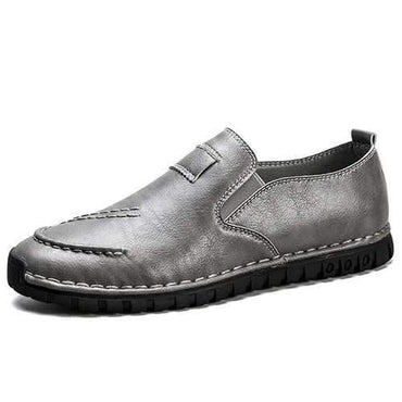 Men Hand Stitcching Slip-ons Leather Shoes