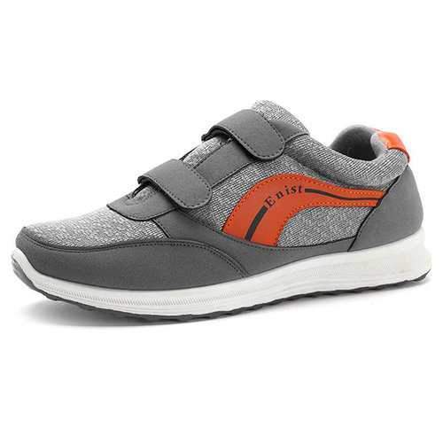 Men Hook-Loop Walking Shoes