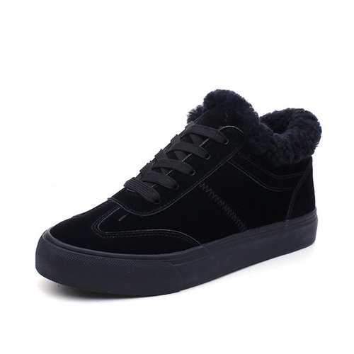 M.GENERAL Lace Up Warm Sneakers