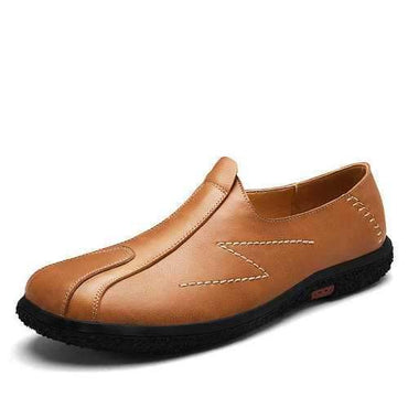 Men Hand Stitching Leather Shoes