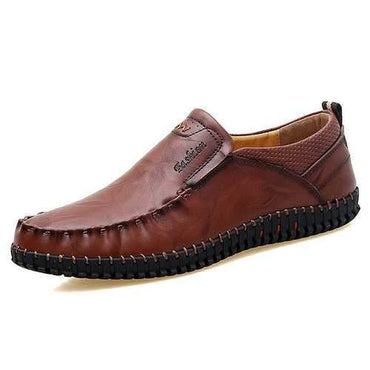 Men Hand Stitching Slip-Ons