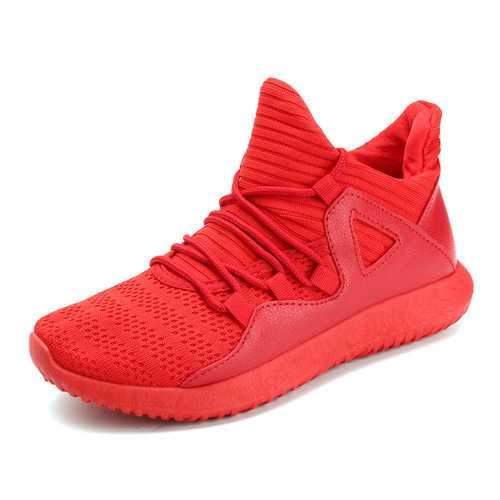 Men Fabric Light Weigh Sneakers