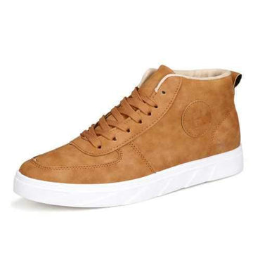 Men High Top Lace Up Sneakers