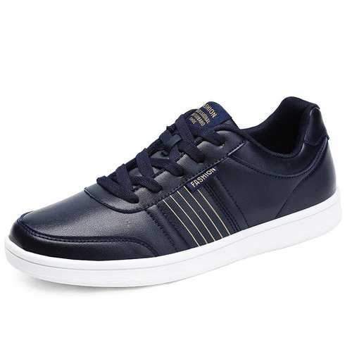 Men Lace Up Casual Trainers