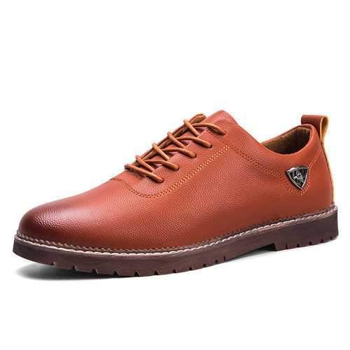 Men British Style Casual Oxfords