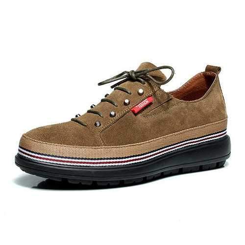 Men Suede Slip Resistant Wear-resistant Outdoor Casual Shoes