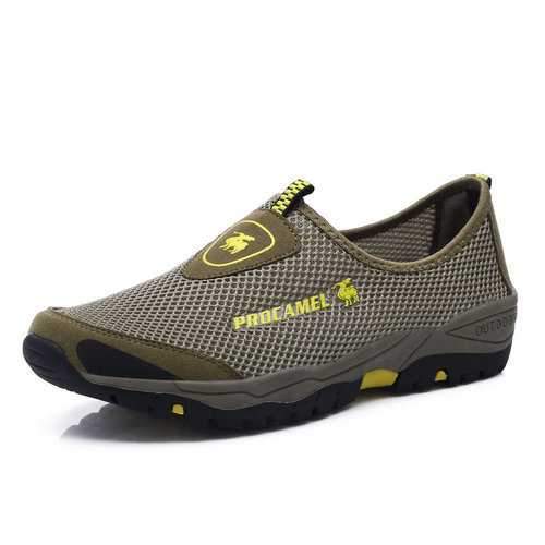 Men Mesh Fabric Outdoor Sneakers