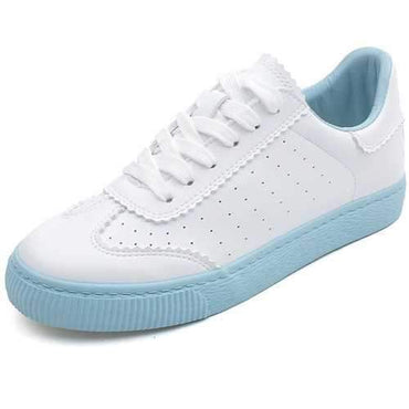 M.GENERAL Pure Color Sole Wave Decorate Casual Shoes