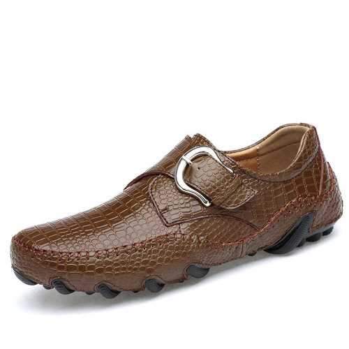 Men Leather Slip Ons