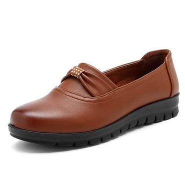 Solid Color Soft Flexible Flat Loafers