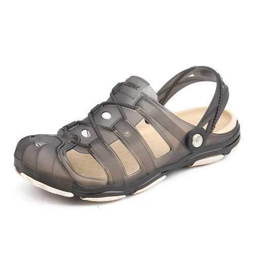 Men Breathable Slip Resistant Two Way Wearing Beach Sandals