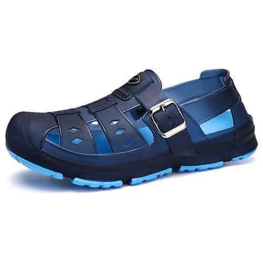 Men Hollow Out Non-slip Hook Loop Beach Casual Sandals