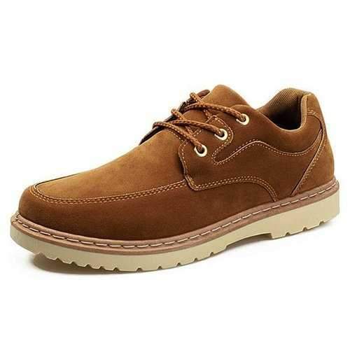 Men Lace Up Work Style Shoes