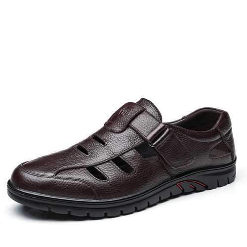 Men Genuine Leather Sandals