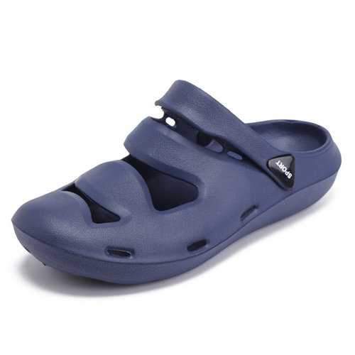 Men Adjustable Heel Strap Sandals