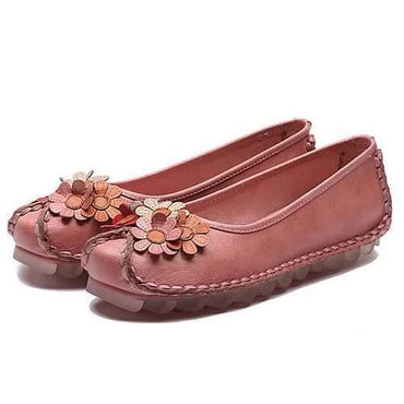 Floral Vintage Flat Shoes