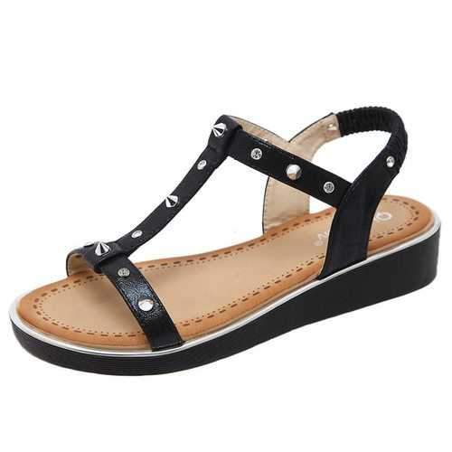 Large Size Rivet Sandals