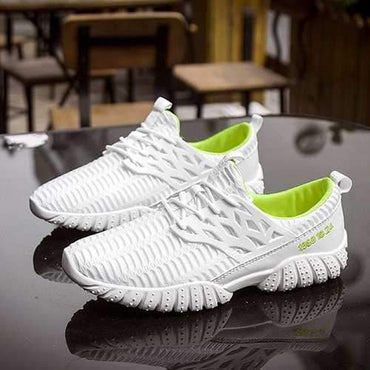 Men Mesh Fabric Casual Running Sneakers