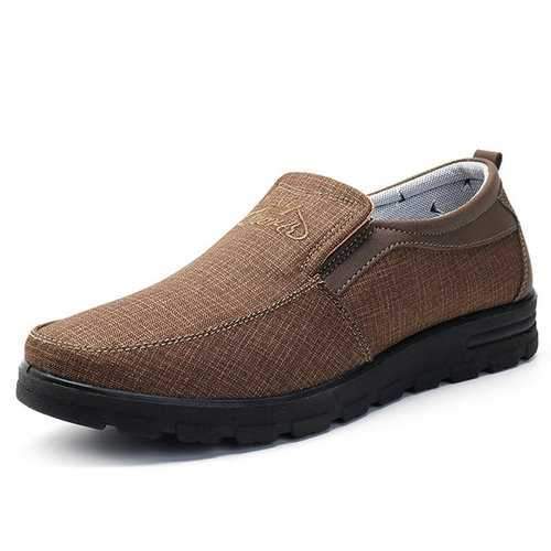 Men Large Size Old Peking Non-slip Casual Cloth Shoes