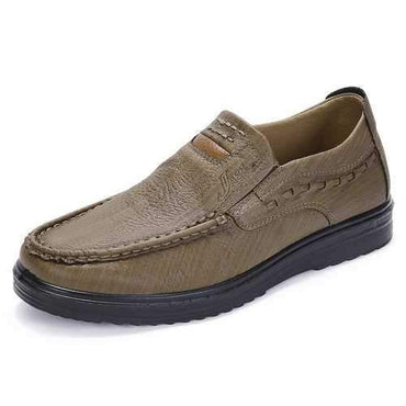 Large Size Men Microfiber Leather Casual Shoes