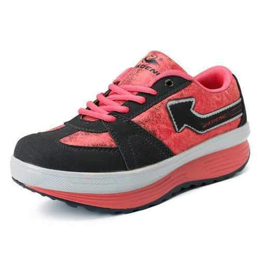 Rocker Sole Platform Casual Shoes