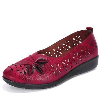 Flower Hollow Out Breathable Flats