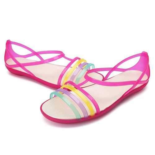 Jelly Color Comfy Lady Slippers