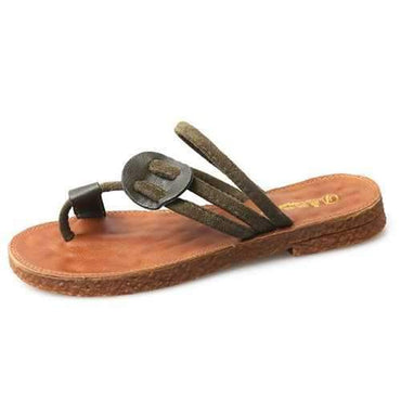 Clip Toe Flat Casual Sandals