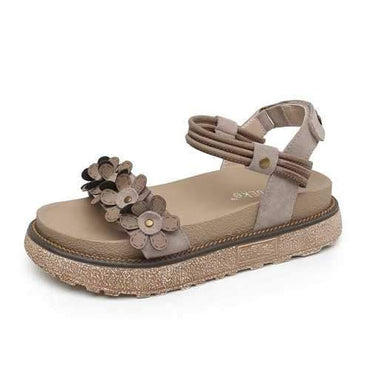 Flower Hook Loop Vintage Sandals