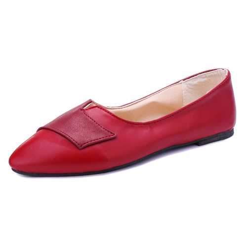 Large Size Hear-Shaped Flats