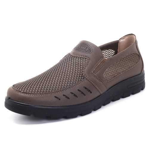 Large Size Men Mesh Textile Shoes