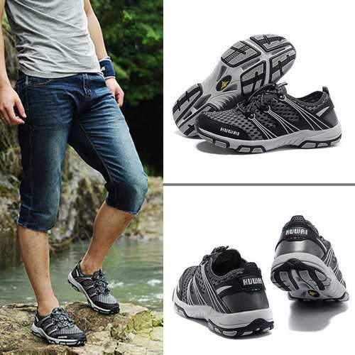 Men Mesh Outdoor Slip Resistant Climbing Sneakers